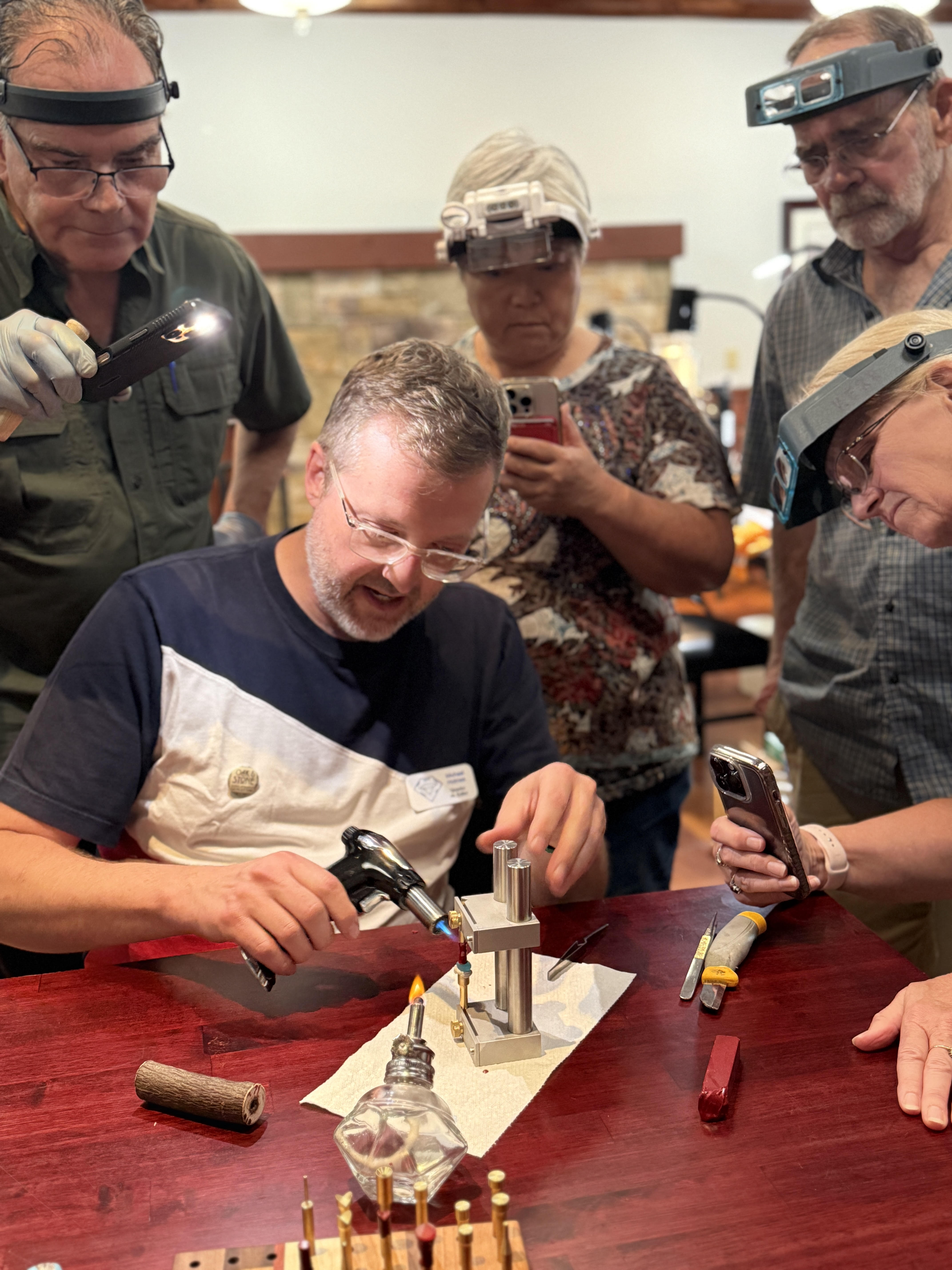 Michael Holmes: From Graphic Designer to Gem Cutter