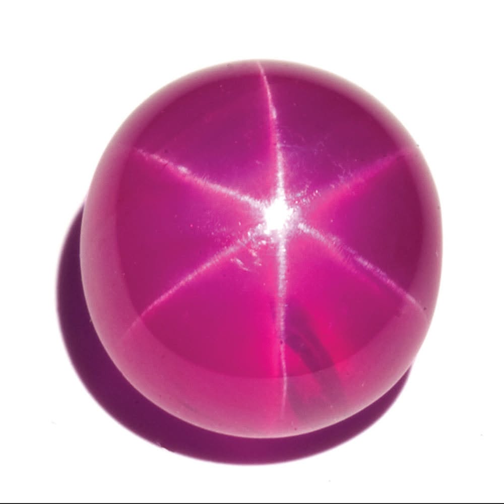 A 7.53 cts Mogok Star Ruby from Pala International by Renée Newman
