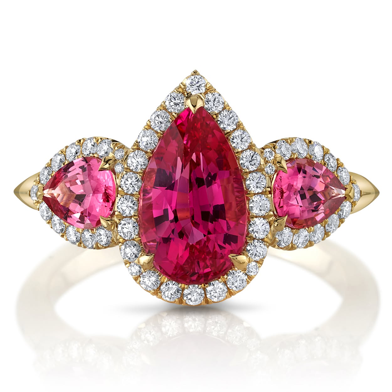 Spinel & Diamond 18K Gold Ring by Omi Privé – by Renée Newman